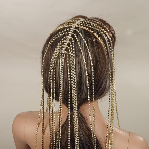 Dainty Gold Sparkly Tennis Chain main image 6